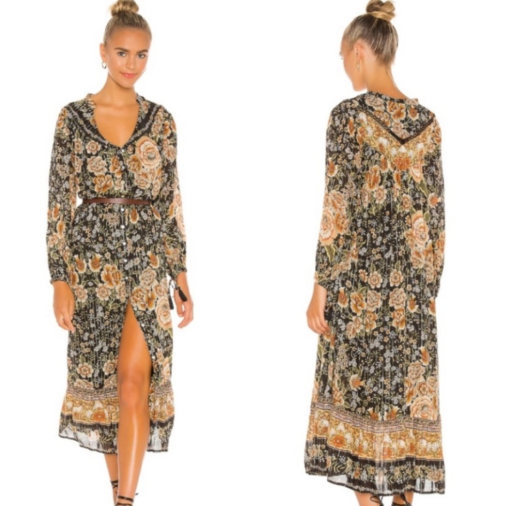 🍁🍂Spell x Free People Mystic Gown - Sz. L - NWT🍁🍂Fall Looks! 🎃 - Picture 11 of 11
